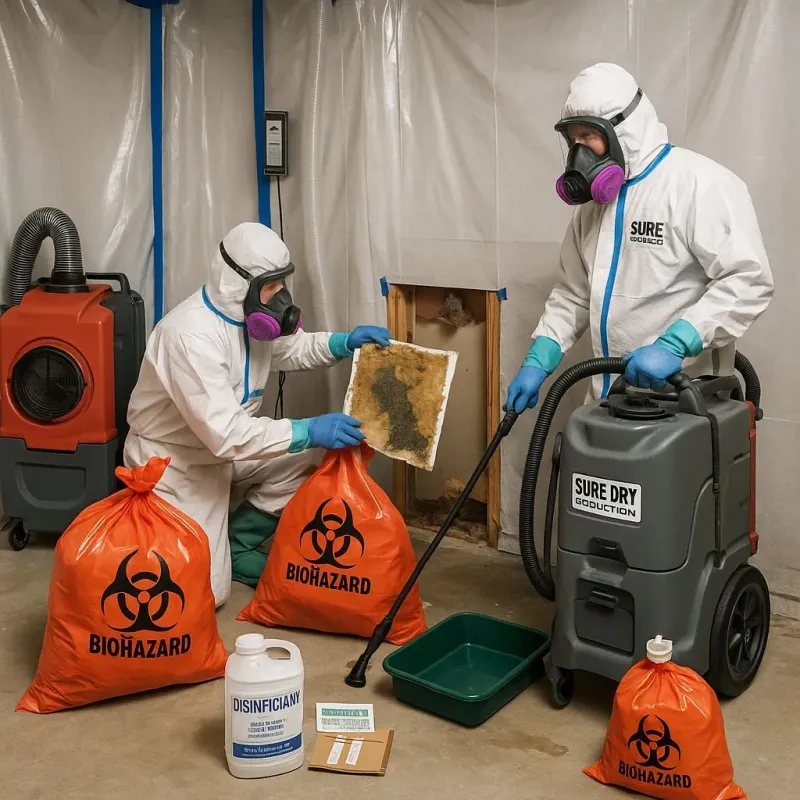 Contaminated Water Handling Protocols process in Douglas, IL
