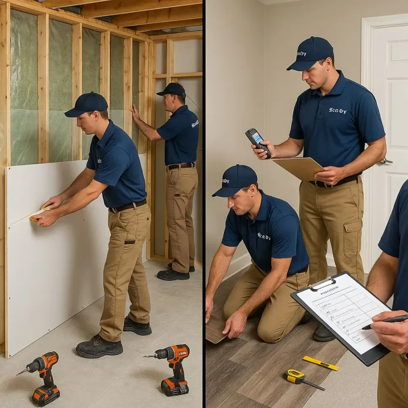 Repairs and Reconstruction process in Douglas, IL
