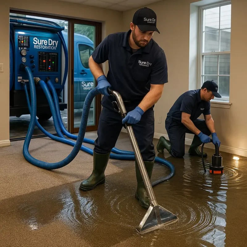 Water Extraction and Removal process in Douglas, IL